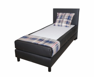 Boxspring-Mango-zwart-90x200---BAR-118