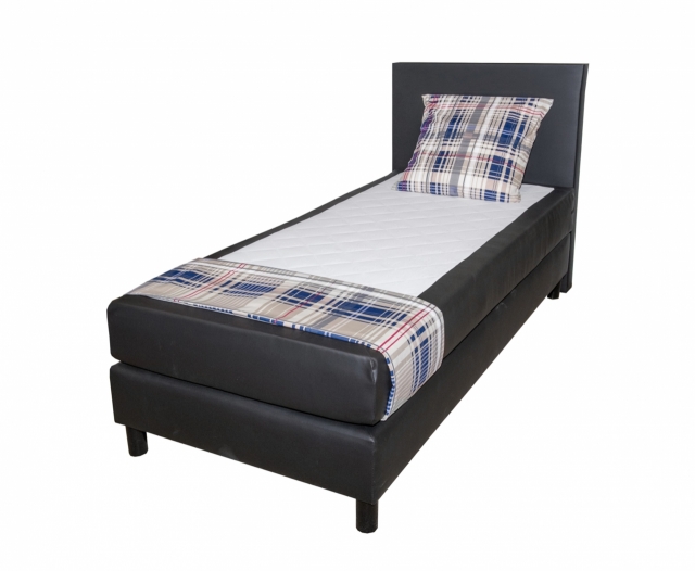 Boxspring_Mango_zwart_90x200_-_BAR_118