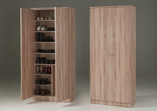 Schoenkast-2-deurs---EIK---BAR-550