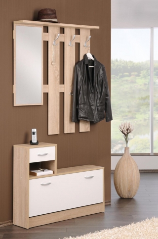 Vestiaire-Eik/Wit---BAR-772
